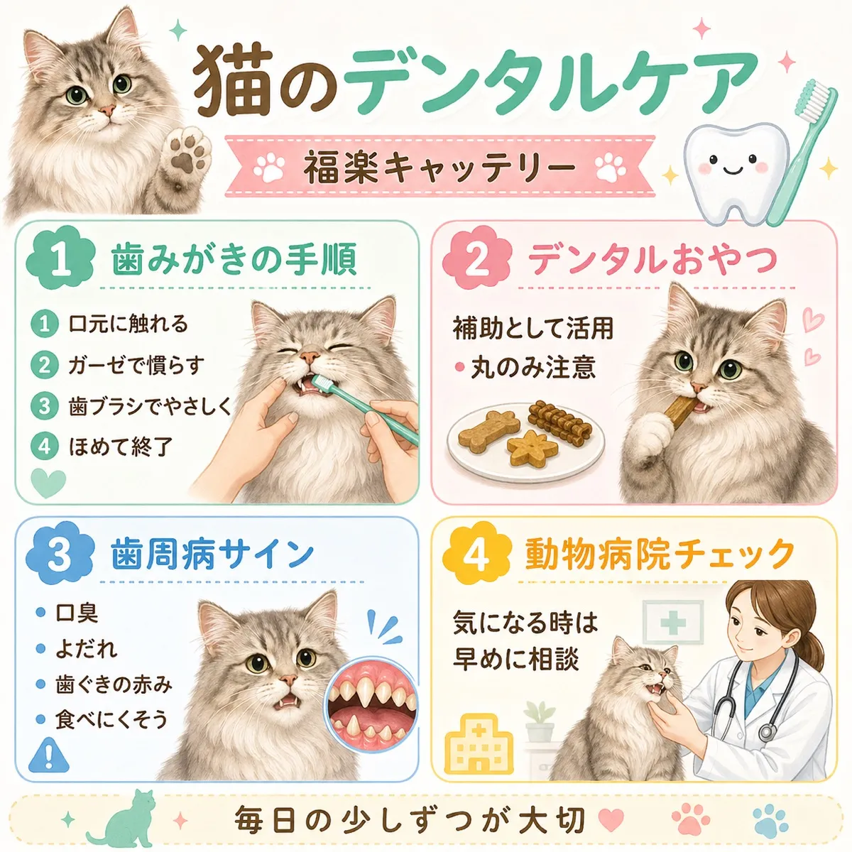 歯磨きの方法