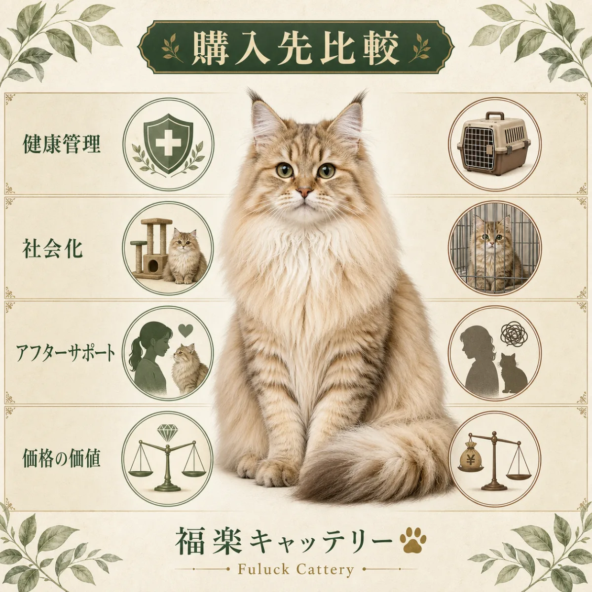 ブリーダーとペットショップの違いを4つの観点で比較