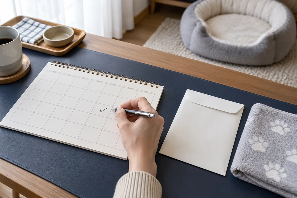 Keeping recovery notes and follow-up appointments together (AI illustration)