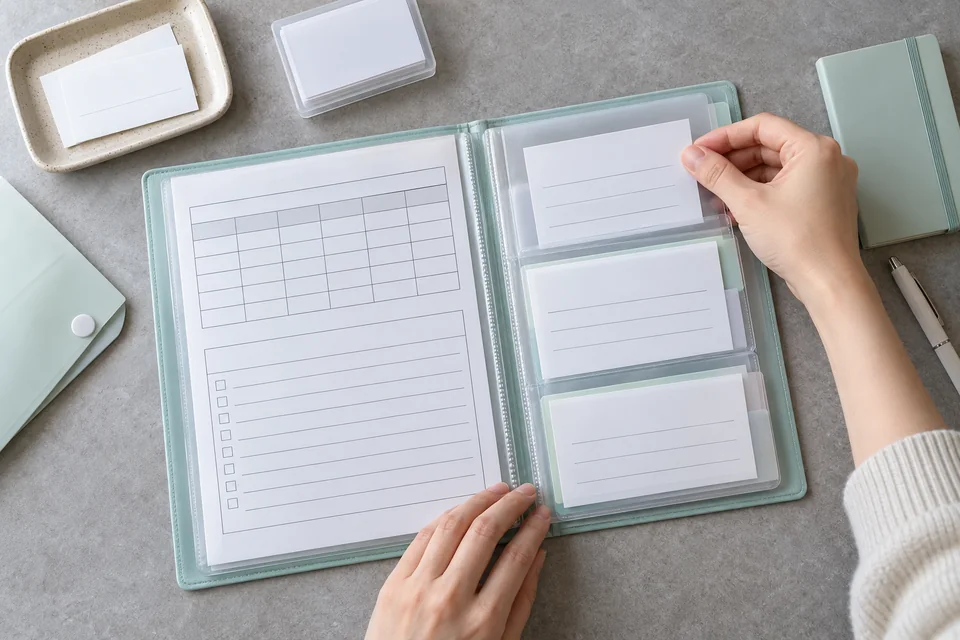 Keeping health records and supplied documents together (AI illustration)