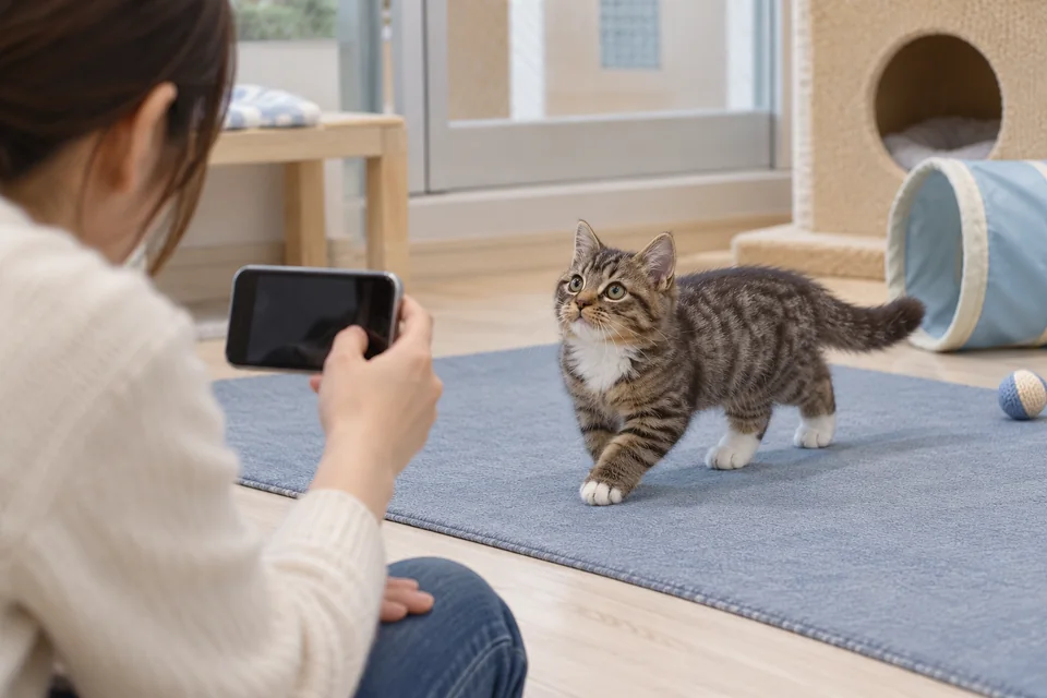 Photographing from a respectful distance without flash (AI illustration)